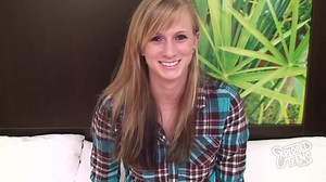 Barely legal teen is about to get nailed on web cam, for the first time ever (18 )