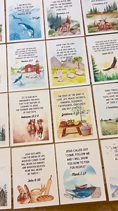 Bible Verse Posters - 20 Memory Verses Created for Scripture Study - Etsy Canada