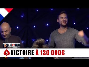 Quinte Flush pour gagner un tournoi de poker et 120.000 € ♠️ PokerStars en Français