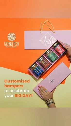 Looking for the perfect snack to jazz up your Indian wedding? Look no further than WeddingSuta Favorite @gonutsin! This premium dry fruit and gifting brand serves up delicious, guilt-free nut mixes in chic, sustainable glass jars and tin cans. Since 2007, they've been elevating healthy munching with gourmet flavors nuts, nutrient-rich exotic savouries and guilt-free nut mixes. Trust us, these tasty treats are the ultimate wedding favor that'll have your guests going nuts! Head over to @gonutsin 