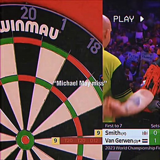 The Best leg of all time ❤️💚#fy#dart#mvg#michaelsmith