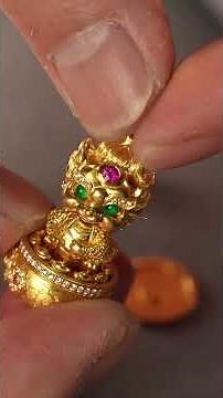 Handcrafted Chinese Qilin Gold Pendant | Ancient Royal Wealth Symbol & Auspicious Protection