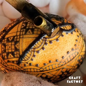 5.1M views · 201K reactions | The pysanky process is beyond satisfying  | Craft Factory | Facebook