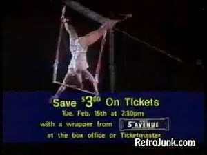 Ringling Bros. & Barnum & Bailey Circus Ad (1994)
