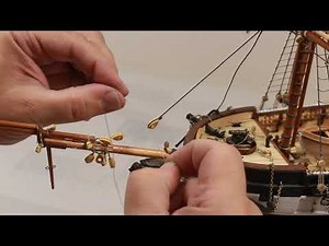 MAST-111- How to make the sticks 14. HMS BEAGLE