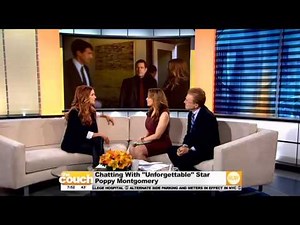 "Unforgettable" Star Poppy Montgomery Visits The Couch