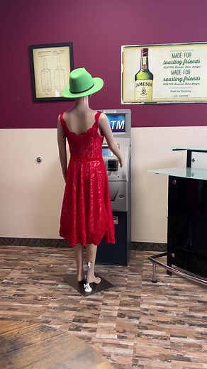 Mannequin at atm prank | Stacy Wind