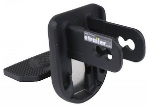 Carr Hitch Mounted Step for 2" Trailer Hitches - Black Powder Coat Aluminum - Jeep Carr Hitch Step C