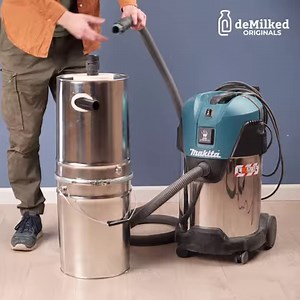 Dust cyclone separator and more vacuum hacks | DeMilked