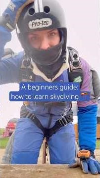 How to learn to skydive solo the beginners guide to your A-license from a beginner! #howto #guide