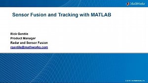 Sensor Fusion and Tracking with MATLAB