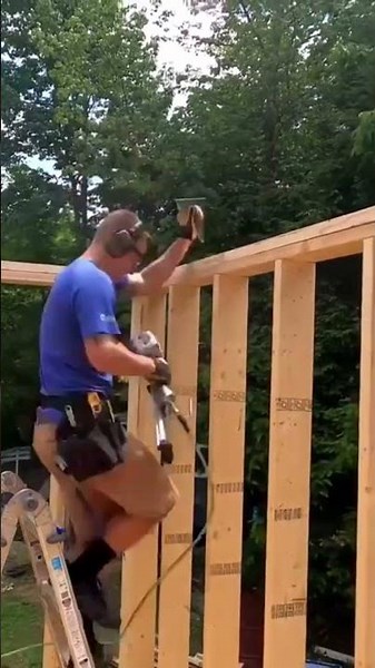 DIY Home addition Framing