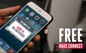 FREE Haas Connect - remote CNC machine monitoring