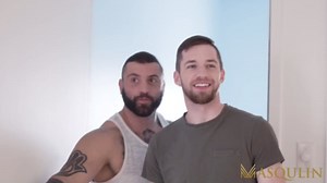 MASQULIN - Inked Markus Kage raw breeds gay jock Thyle Knoxx