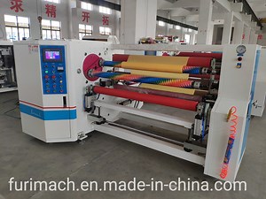 [Hot Item] Furimach Automatic BOPP Adhesive Tape Rewinding Machine/Stretch Film Jumbo Roll Rewinder Machinery/PE/PVC/Masking Tape/Roll Paper/Kraft/PE/PVC