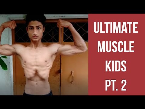 Kids Flexing Muscles | Ultimate Muscle Kids Pt. 2