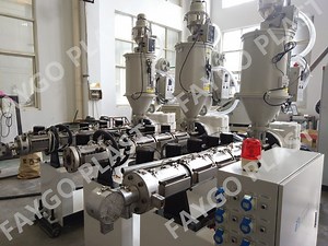 [Hot Item] PVC Tube Pipe Making Line Plastic Extrusion Machine