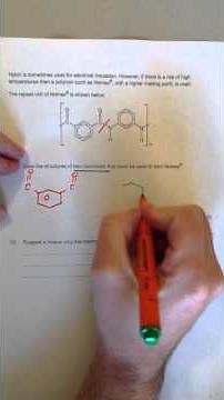 How to work out the monomers that make a polymer