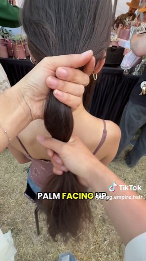 Save & Share to your long hair friends who might need this! #hairtutorial #hairpin #hairtricks #updohairstyle #hairfork
