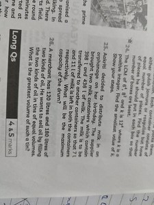 Aakriti decided to distribute milk in an orphanage on her birth... | Filo