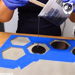 Making a floating top concrete table Partner: Wicked Makers: youtube.com/channel/UCsxpEPfEgqyXC6jaFKQSKVQ | Bored Panda Art
