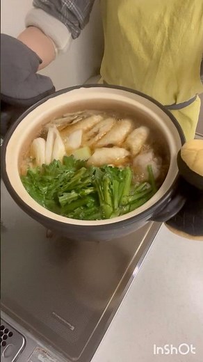 Warm your body with this kiritanpo hotpot ♨️ Packed with fragrant ingredients that will warm you ...