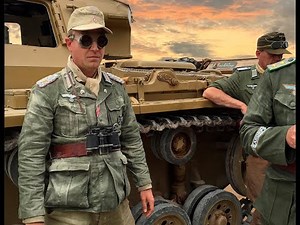 WW2 Afrika Korps / German Africa Corps - authentic WW2 uniforms on set - 6K HD