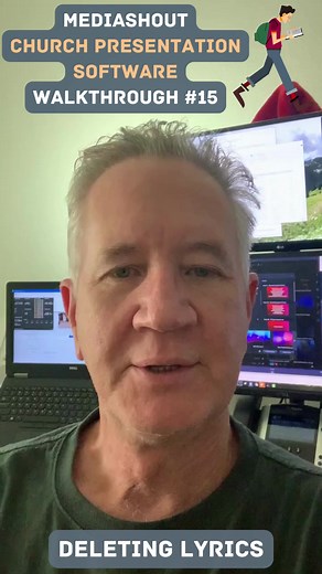 MediaShout Church Presentation Software Walkthrough 15: Deleting Lyrics Clean your library up and save time searching for lyrics! Visit www.mediashout.com/buy to purchase today! #Church #Ministry #Faith #Worship #ChristianReels #ChurchReels #ChurchTech #ChurchAV #ChurchIT #TechForChurches #ChristianMedia #ChurchProduction #ChurchStreaming | MediaShout