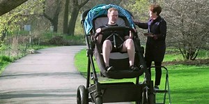 Yes, this is a giant baby stroller for adults — here's the next time you can see it live