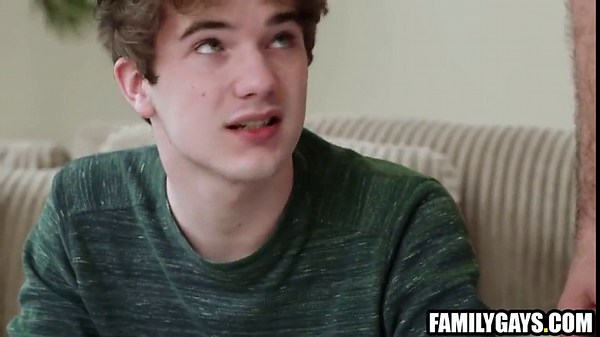 Stepson Helping Out Stepdad With His Boner