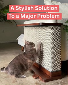 Say goodbye to scratched furniture! 🐈‍⬛ Cat-e-Corner is a stylish scratcher that doubles as a convenient side table. ✔️ Replaceable scratching surface ✔️ Crafted from solid wood ✔️ Modular & customizable ✔️ Built to last ✔️ Sustainably sourced Get your Cat-e-Corner today 👉 eu.hilde-phil.com 🐱 | Hilde & Phil
