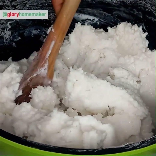 Soft & Fluffy Rice Swallow