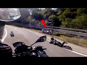 Harley Crash Takes Down 2 Riders | Crashes & Crazy Close Calls