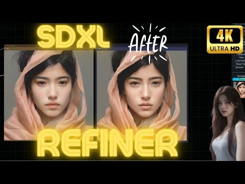 ComfyUI SDXL Refiner 4K Tutorial