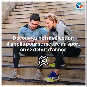 #OnVousAccompagne 🤝 Si l'une de vos bonnes résolutions est de vous (re)mettre au sport, découvrez notre sélection d'applications gratuites pour vous aider à garder la forme toute l'année 😉 Pour une rentrée sportive et connectée avec Bouygues Telecom, RDV par ici ➡ bytl.fr/SportApplis | Bouygues Telecom