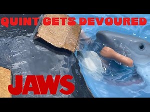 JAWS (1975) QUINT GETS DEVOURED SCENE REENACTMENT!