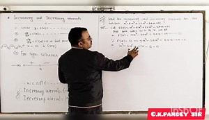 Find the increasing and decreasing intervals #important #equation #calculus #increasing #decreasing #values | Srikant Mathematics, Hazaribag