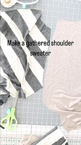 2.3K views · 21 reactions | This sewing hack was so fun and easy and I adore the results! I’ve seen patterns that have sleeves like this and you can create the look with this sewing hack! I also used my free women’s raglan which is available for anyone to download. Search gathered shoulder #onlifesewsavory to find the tutorial and free pattern download. Or make this with your favorite raglan pattern. Off to make more!! | Life Sew Savory - Emily Thompson | Facebook