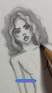 Simple Female Body Drawing Tutorial #howtodraw #body #arttutorial #bodydrawing #figurestudy #drawingtips #easydrawingtutorial #artteacher | CrescentArts