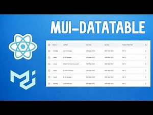 REACT - MUI DATATABLES | Tutorial en Español 🌐