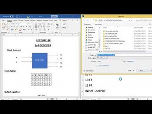 2X4 DECODER (lec-18) part1