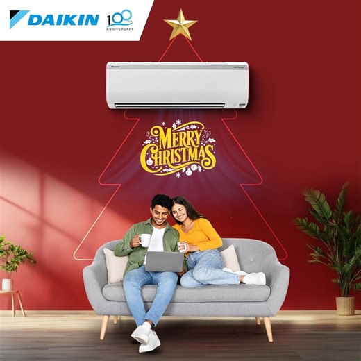 5.6K views · 62 reactions | Wishing you a festive season filled with warmth, joy, and the comfort of Daikin. Merry Christmas! #Daikin #DaikinIndia #DaikinAC #InnovatingForChange #technology #InnovatingGoodness #airconditioning #care #SwitchOnCare | Daikin India | Facebook