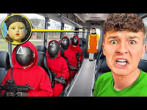 IF YOU SEE the SQUID GAME SCHOOL BUS, run! (it's a trap)