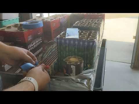 Fusing Consumer Fireworks Cakes