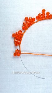 45K views · 153 reactions | So amazing orange borderline embroidery pattern李 #fbyシvideo #fypageシ #fypシ #fb #satisfying #fblifestyle #love #reels #fb #trend #follower #everyone #handmade #embroidery #viral #virals #trending | Embroidery Work | Facebook