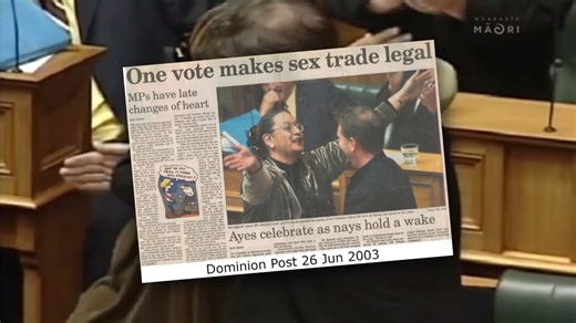 1.8K views · 49 reactions | The vote on prostitution law reform was on a knife edge. In the end the bill passed by one vote - a powerful speech by Georgina Beyer helped to get across the line. Some advocates believed Māori and Pasifika politicians were the toughest to convince. Moana Maniapoto speaks to the person who put the bill in the ballot. | Te Ao with Moana | Facebook
