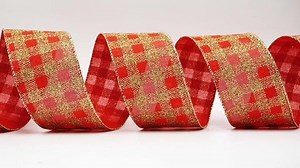 Christmas glitter buffalo plaid Our festive Christmas ribbon is so chic! This buffalo plaid pattern is done with glitters to add a sparkle to your holiday decorations. #buffaloplaid #plaidribbon #Christmasribbon #festiveribbon | King Young Enterprise Co.,Ltd