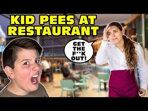 🤬Kid Temper Tantrum🤬 Pees At Restaurant - KICKED OUT!