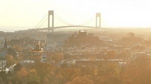 Vue aérienne de Brooklyn et du : vidéo de stock (100 % libre de droit) 3679687639 | Shutterstock