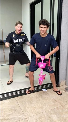 WHEN YOUR SON IS REAL AND AFRAID OF NOTHING 😂 #shorts